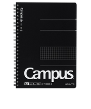 コクヨ（KOKUYO）　大人キャンパス　ツインリングノート　A5　方眼（カットオフ）　ス－T133S5－D