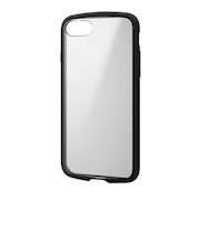 【iPhoneSE（第3世代／第2世代）／8／7】　エレコム（ELECOM）　TOUGH　SLIM　LITE　フレームカラー　シルキークリア　PM-A22STS
