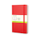 モレスキン（MOLESKINE）　クラシックノートブック　ハードカバー　無地　ポケットサイズ　404377　レッド