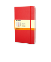 モレスキン（MOLESKINE）　クラシックノートブック　ハードカバー　横罫　ラージサイズ　404360　レッド