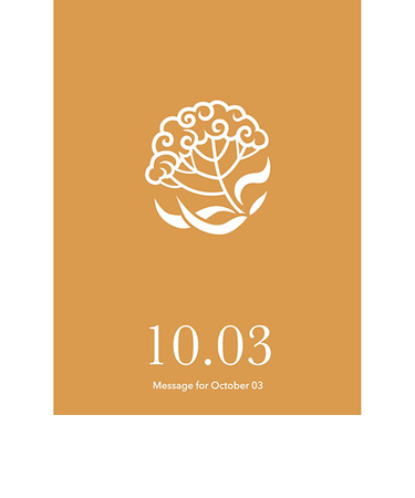 草紙堂　花結びメッセージカード　10月3日