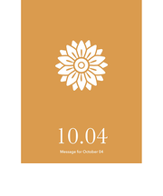 草紙堂　花結びメッセージカード　10月4日