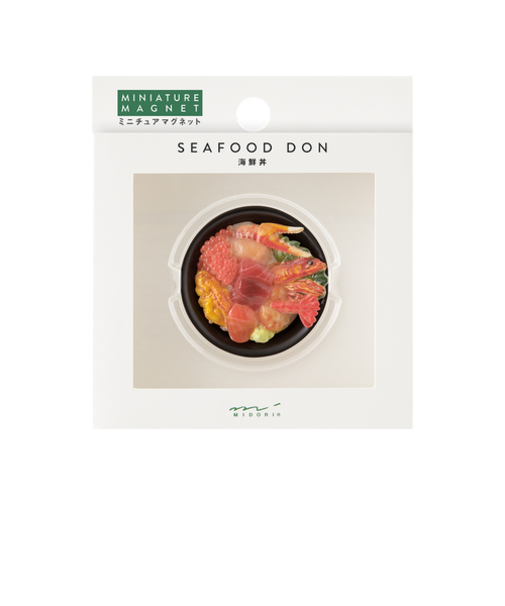 ミドリ（MIDORI）　マグネット　43416006　海鮮丼柄　1個入