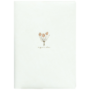 【2026年1月始まり】　ラボクリップ（LABCLIP）　チューリップ　B6　ウィークリーレフト　2601CTU-WH　ホワイト　月曜始まり