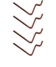 キングジム(KING　JIM)　ペギー（PEGGY）　L字フック　PGP01　茶