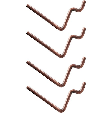 キングジム(KING　JIM)　ペギー（PEGGY）　L字フック　PGP01　茶