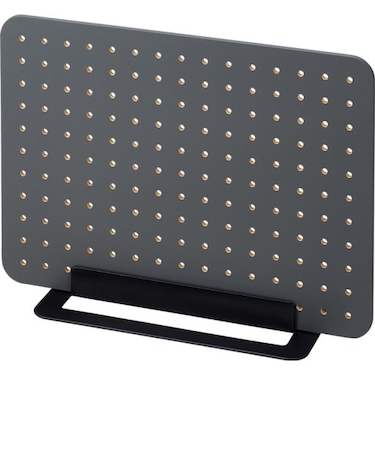 キングジム(KING　JIM)　ペギー（PEGGY）　ペグボード　PG400　チャコールブラック　1個入り