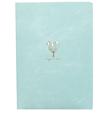 【2026年1月始まり】　ラボクリップ（LABCLIP）　チューリップ　B6　ウィークリーレフト　2601CTU-GR　グリーン　月曜始まり