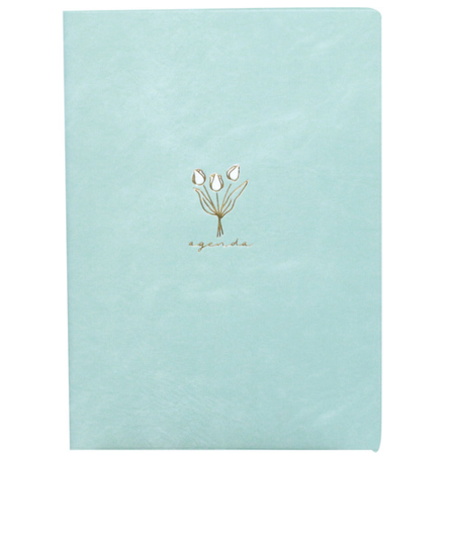 【2026年1月始まり】　ラボクリップ（LABCLIP）　チューリップ　B6　ウィークリーレフト　2601CTU-GR　グリーン　月曜始まり