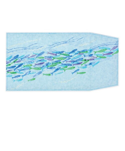 ロッカク（ROKKAKU）　みすゞうた　ブックカバー　大漁