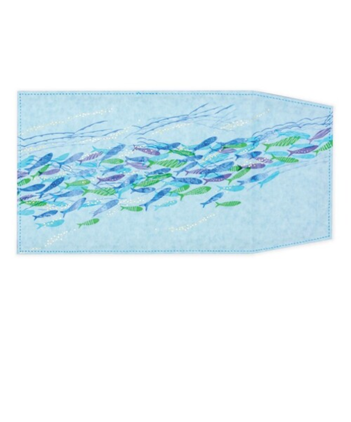 ロッカク（ROKKAKU）　みすゞうた　ブックカバー　大漁