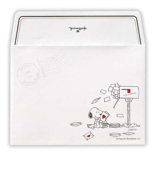 ホールマーク（Hallmark）　ひとことふたこと封筒　スヌーピー　818494　ポストと手紙3