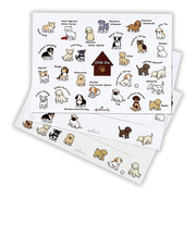 ホールマーク（Hallmark）　ひとことふたこと箋　818616　ちび犬6