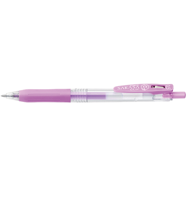 ゼブラ（ZEBRA）　サラサクリップ　0.5mm　JJ15　ミルクパープル