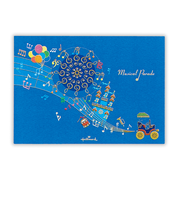 ホールマーク（Hallmark）　ひとことふたこと箋　818647　ミュージカルパレード3