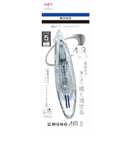 トンボ鉛筆（Tombow）　MONO　修正テープ　モノエアー　5mm幅　CT－PAX5　透明