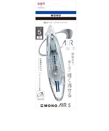 トンボ鉛筆（Tombow）　MONO　修正テープ　モノエアー　5mm幅　CT－PAX5　透明