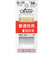 クロバー　ぬい針　絆　普通地用短針8　18ー018