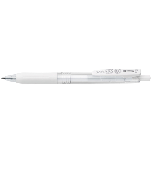 ゼブラ（ZEBRA）　サラサクリップ　0.5mm　JJ15　ミルクホワイト