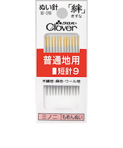 クロバー　ぬい針　絆　普通地用短針9　18ー019