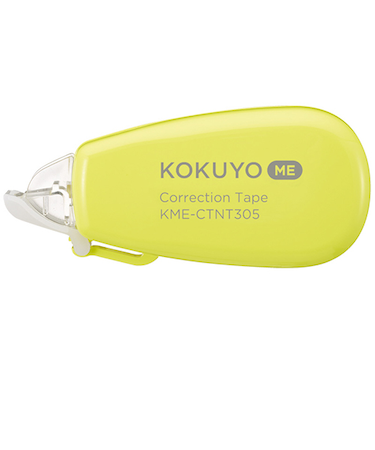 コクヨミー（KOKUYO　ME）　修正テープ　使い切り　B罫　6m　KME-CTNT305Y　ムーンライム