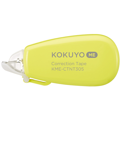 コクヨミー（KOKUYO　ME）　修正テープ　使い切り　B罫　6m　KME-CTNT305Y　ムーンライム