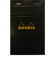 ロディア（RHODIA）　ブロックロディア　No.14　ブラック　11×17cm