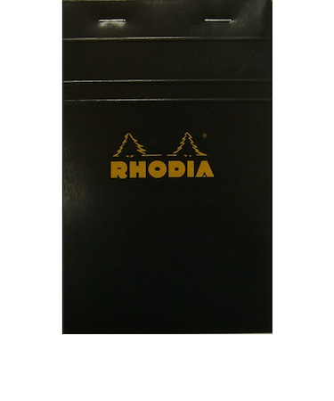ロディア（RHODIA）　ブロックロディア　No.14　ブラック　11×17cm