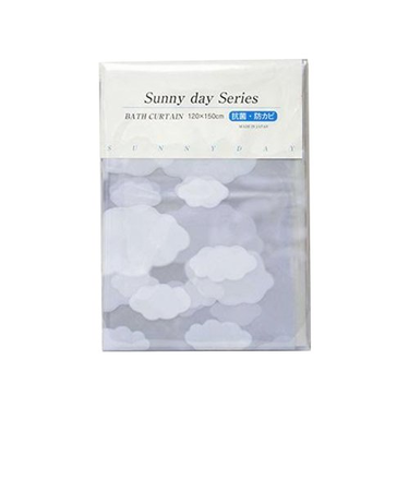 MTK　サニーデイバスカーテン　半透明　丈150cm