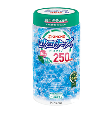 キンチョー（KINCHO）　虫コナーズビーズ　スリムタイプ　250日　ハッカの香り
