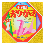 トーヨー　ミニ千羽鶴おりがみ　5cm　002001