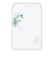 ホールマーク（Hallmark）　ひとことふたこと封筒　818548　青い鳥3