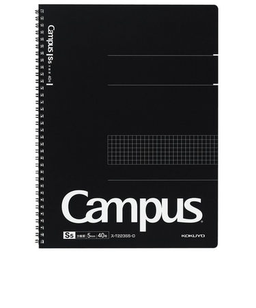 コクヨ（KOKUYO）　大人キャンパス　ツインリングノート　A4　方眼（カットオフ）　ス－T223S5－D