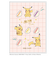 【2025年10月始まり】　アートプリントジャパン（A.P.J.）　ピカチュウ（ポケットモンスター）　B6　マンスリーブロック　M113　フルーツサンド　月曜始