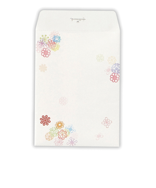 ホールマーク（Hallmark）　ひとことふたこと封筒　和のいろどり　818562　和のいろどりIII　4枚入り