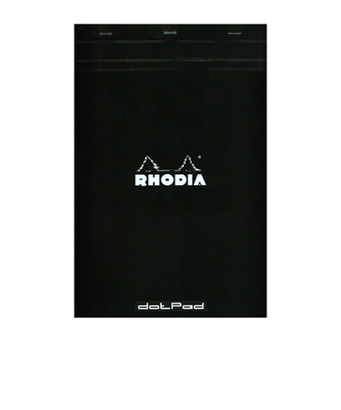 ロディア（RHODIA）　ドットパッド　No.19　ドット方眼　ｃｆ19559　ブラック