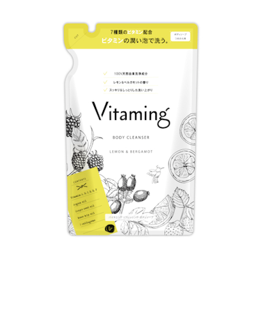 バイタミング　リフレッシング・ボディソープ　リフィル　400mL