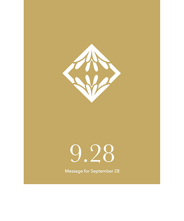 草紙堂　花結びメッセージカード　9月28日