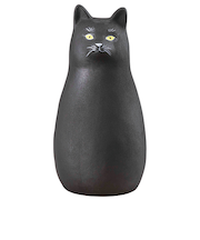 サンアート　貯金箱　猫　黒　SAN4020‐1