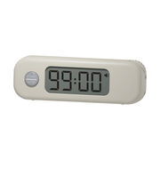 ソニック(sonic) スティックルタイマー ダイヤル式 持ち運びしやすい勉強用 SP-8327-BE ベージュ