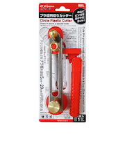 NT　プラ板円切りカッター　CP－1P　レッド・シルバー