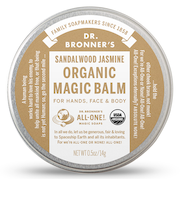 ドクターブロナー（DR.BRONNER’S）　オーガニックバーム　サンダルウッド＆ジャスミン　14g