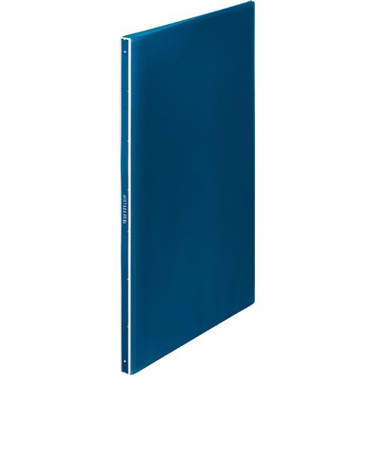 キングジム（KING　JIM）　クリアーファイル　ヒクタス（透明）　A4タテ型　7281T　青