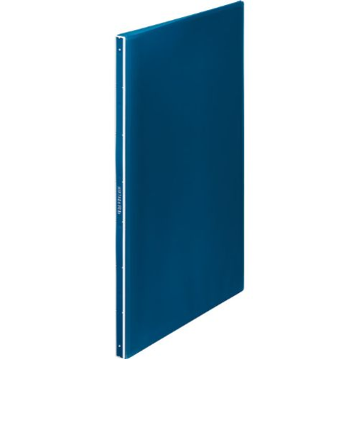 キングジム（KING　JIM）　クリアーファイル　ヒクタス（透明）　A4タテ型　7281T　青