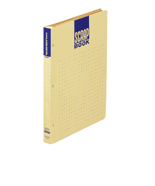 コクヨ（KOKUYO）　スクラップブックD　とじ込み式　ドットガイド入り　A4　ラ－D40