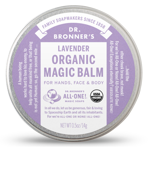 ドクターブロナー（DR.BRONNER’S）　オーガニックバーム　ラベンダー　14g