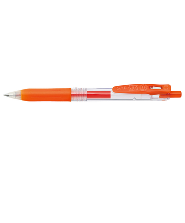 ゼブラ（ZEBRA）　サラサクリップ　0.3mm　JJH15-ROR　レッドオレンジ