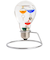 茶谷産業　Fun　Science　ガラスフロート温度計　333‐208　電球型