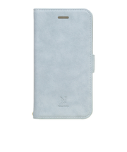 【iPhoneSE（第3世代／第2世代）／8／7／6s／6】　ナチュラルデザイン（NATURALdesign）　手帳型ケース　iP7－VS10　ブルーグレー