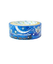 シール堂　宮沢賢治幻燈館　きらぴかマスキングテープ　ks－dt－10164　二十六夜